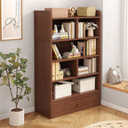 Wooden Book Rack with Storage Drawer | Modern Home & Office Bookshelf