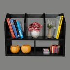 Wooden Desk File Organizer | Multi-Slot Document Storage Rack