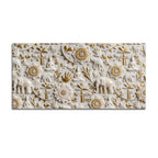 Zen Buddha and Elephant 3D Canvas Wall Painting