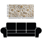 Zen Buddha and Elephant 3D Canvas Wall Painting