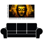 Zen Buddha Canvas Painting