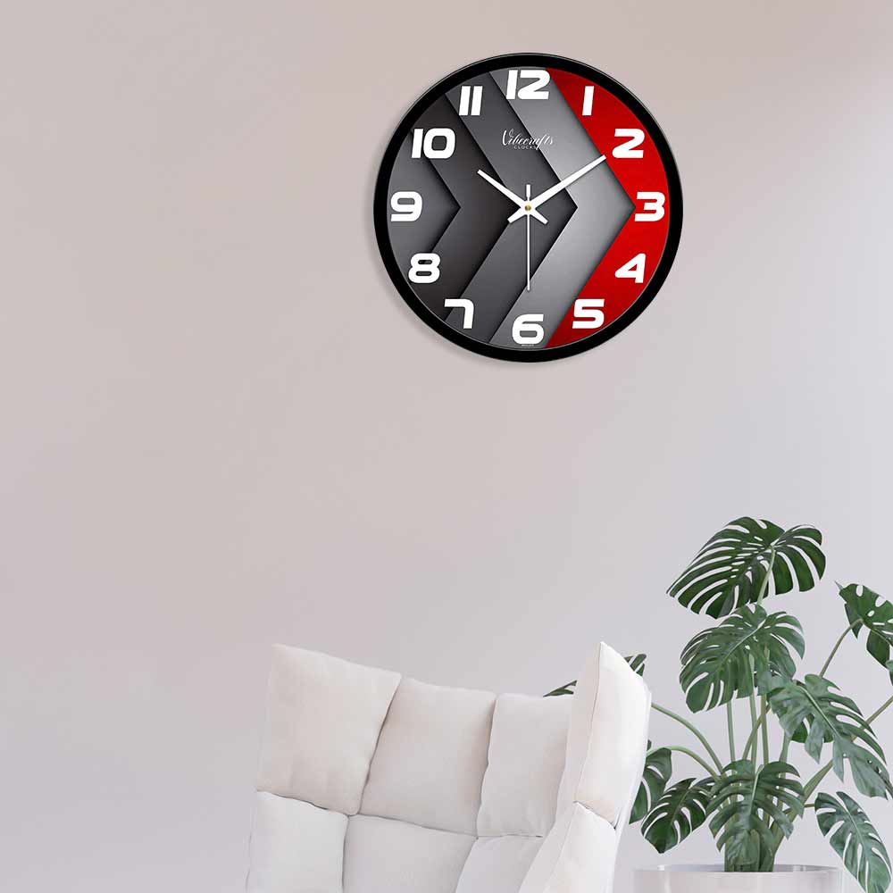 3D Layers Printed Designer Wall Clock
