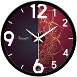 Red Color Wall Clock