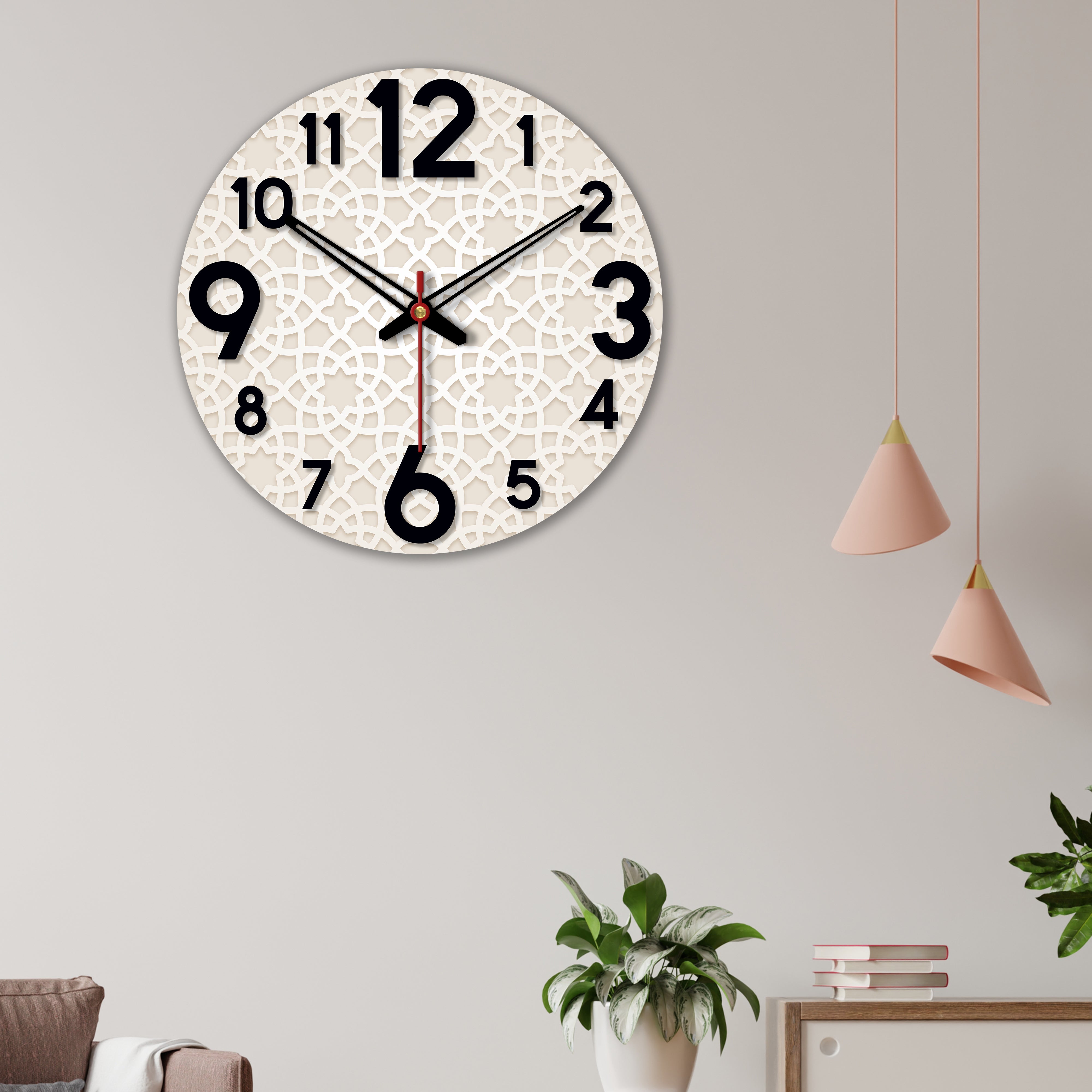 Beautiful Design Wooden Wall Clock