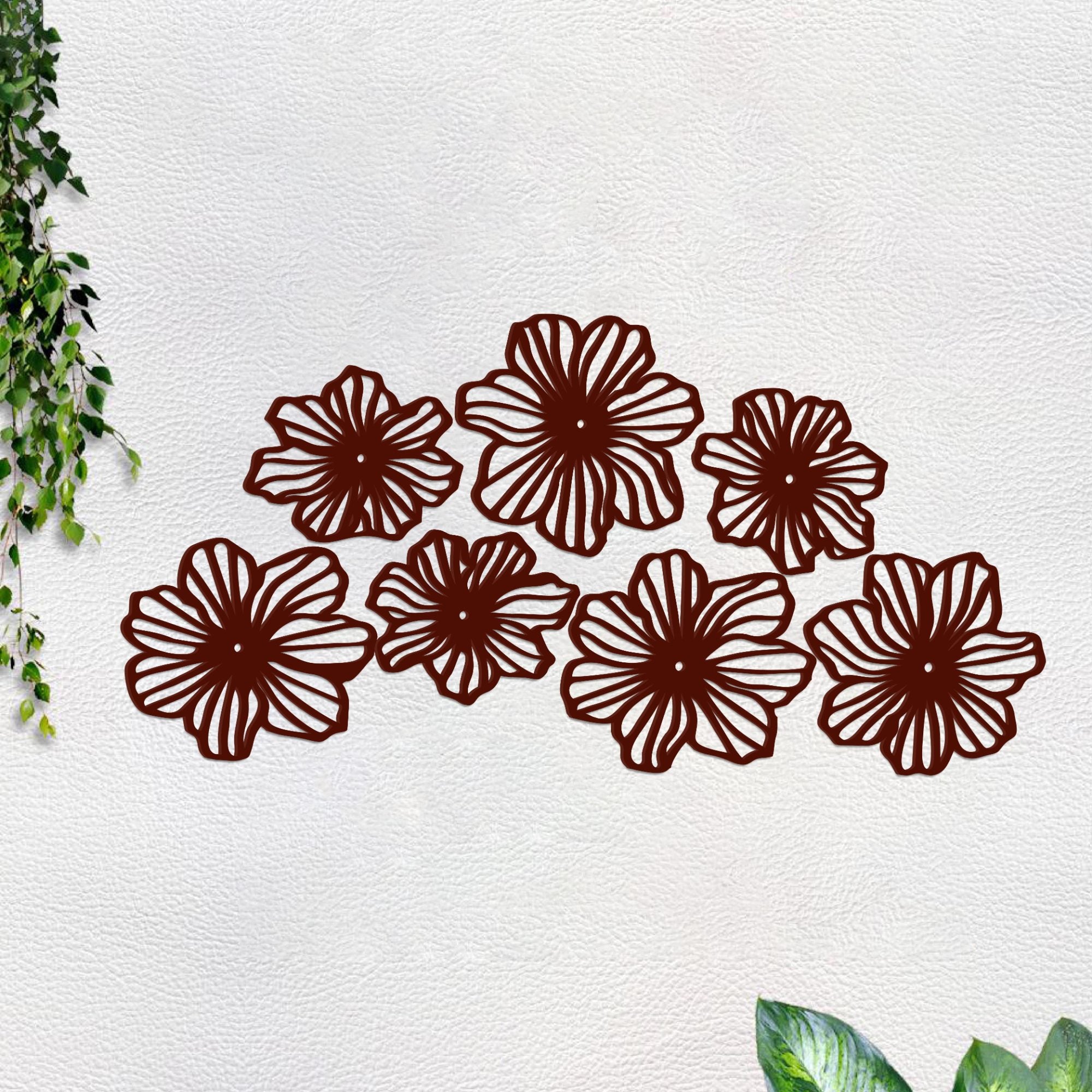 Design Brown Wooden Wall Hanging