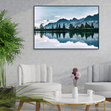 Beautiful View of Horizon Floating Canvas Wall Painting