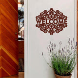 Beautiful Welcome Text Design Premium Quality Wooden Wall Hanging