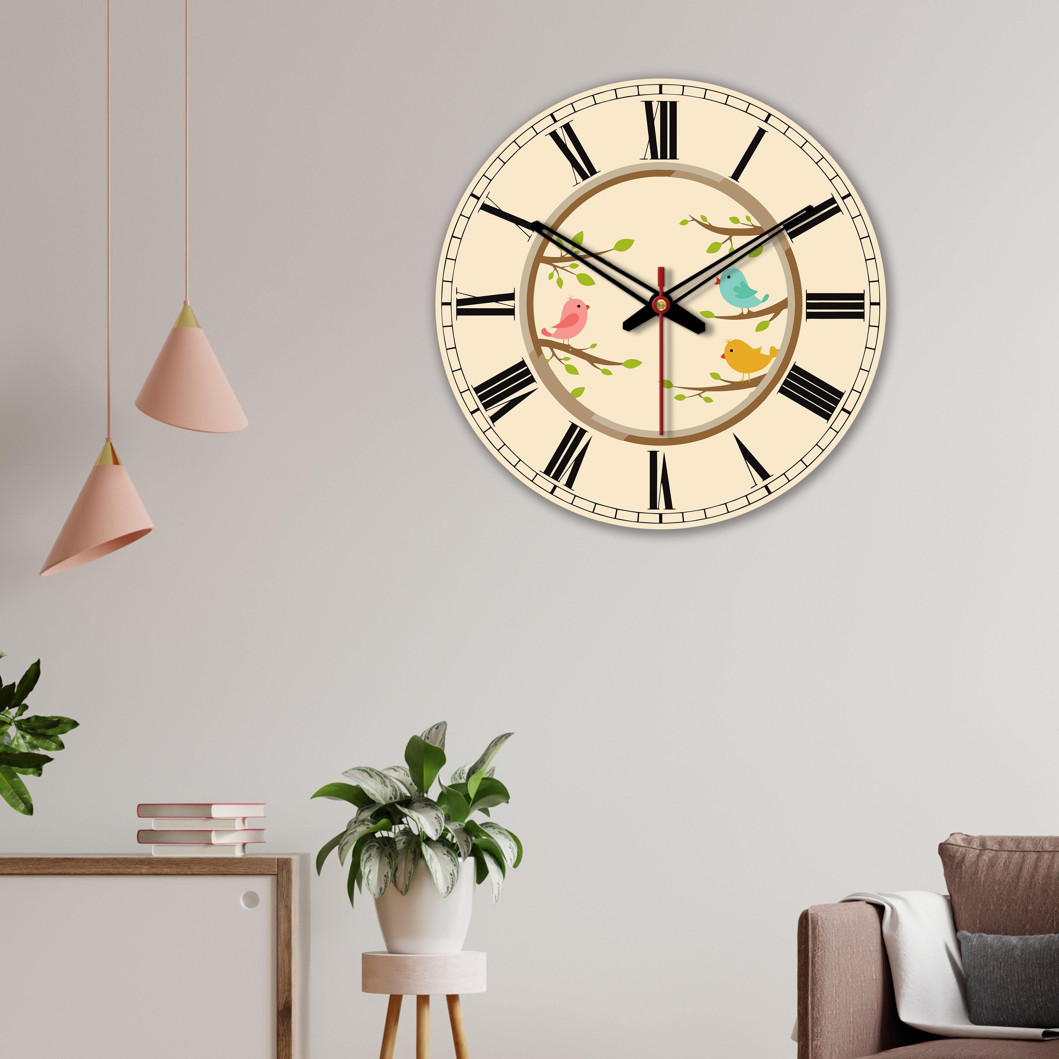 Luxury Wooden Wall Clock