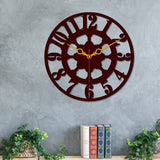 Style Wooden Wall Clock