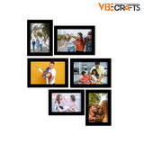 Collage Photo Frame Wall Hanging Set of Six