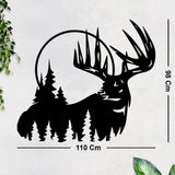 Deer in Forest Wall Sticker
