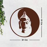 Divine Lord Budhha Wall Sticker