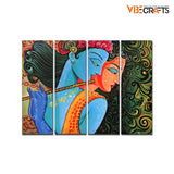  Radha Krishna Canvas Wall Painting 