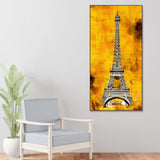 Eiffel Tower Floating Canvas Wall Painting