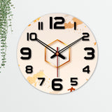 Elegant Design Wooden Wall Clock