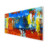 Colorful Floating Frame Wall Painting
