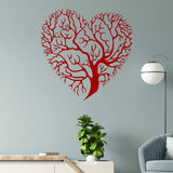Heart Shaped Tree Premium Quality Wall Sticker