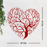 Heart Shaped Tree Premium Quality Wall Sticker