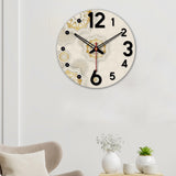 Designer wooden wall clock