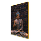 Lord Buddha Floating Canvas Wall Painting