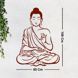 Lord Buddha Religious Wall Sticker for Home
