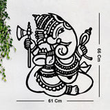 Lord Ganesha Premium Quality Wall Sticker