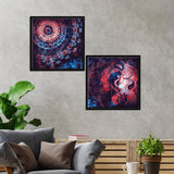 Wall Painting of Two Pieces Floating Frame