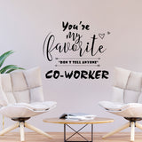 Office Quote Premium Quality Wall Sticker