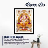 Lord Ganesha Premium Framed Wall Painting