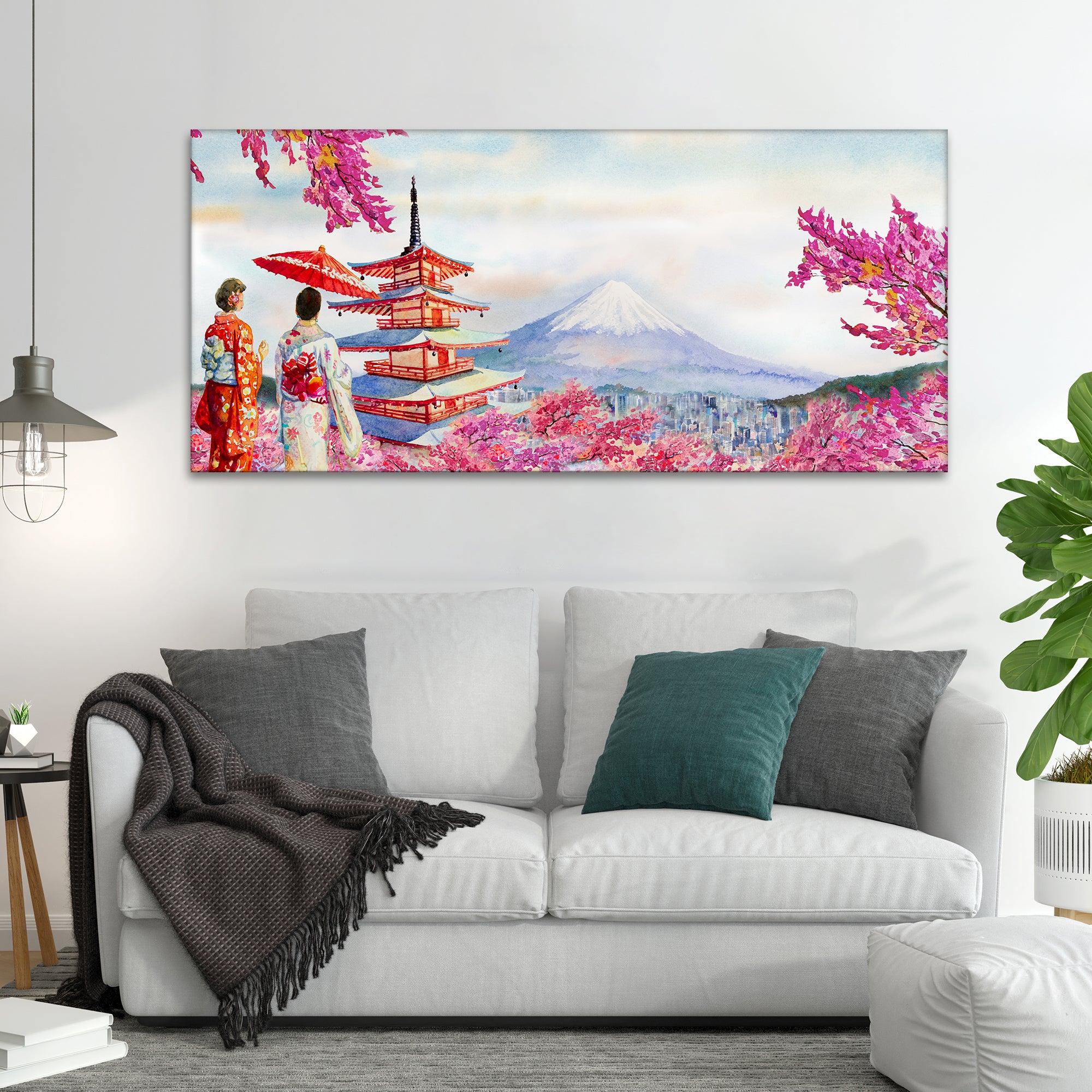 Beautiful Japan Premium Canvas wall Painting