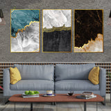 Paint Texture Decorative Floating Canvas Wall Painting 