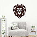 Wooden Wall Hanging of Amazing Lion Head