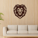 Premium Quality Wooden Wall Hanging of Amazing Lion Head
