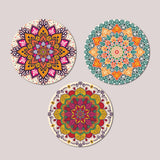 Canvas Wall Painting of Mandala Design 3 Pieces