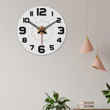 Star Shape Design Wooden Wall Clock