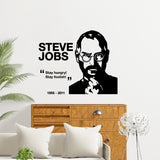 Steve Jobs Wall Sticker