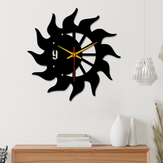 Buy Best Wood Crafted Premium Wall Clocks Online at Vibecrafts