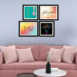Wall Hanging Frame Set of Four