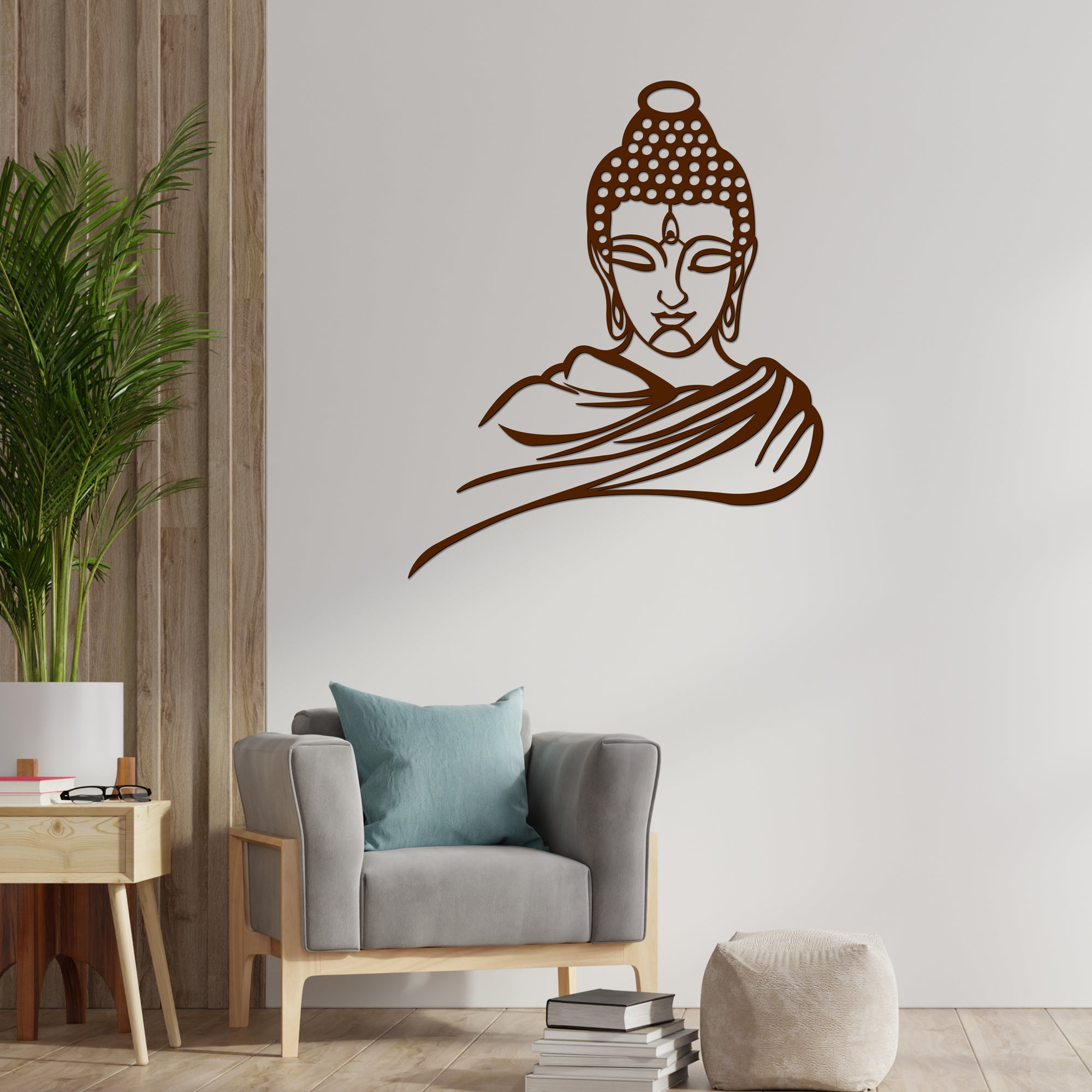 Quality Wooden Wall Hanging of Lord Buddha