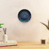 Mandala Dot Art Ceramic Hanging Wall Plate Painting