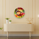 Colorful Ceramic Butterfly Single Wall Plate 