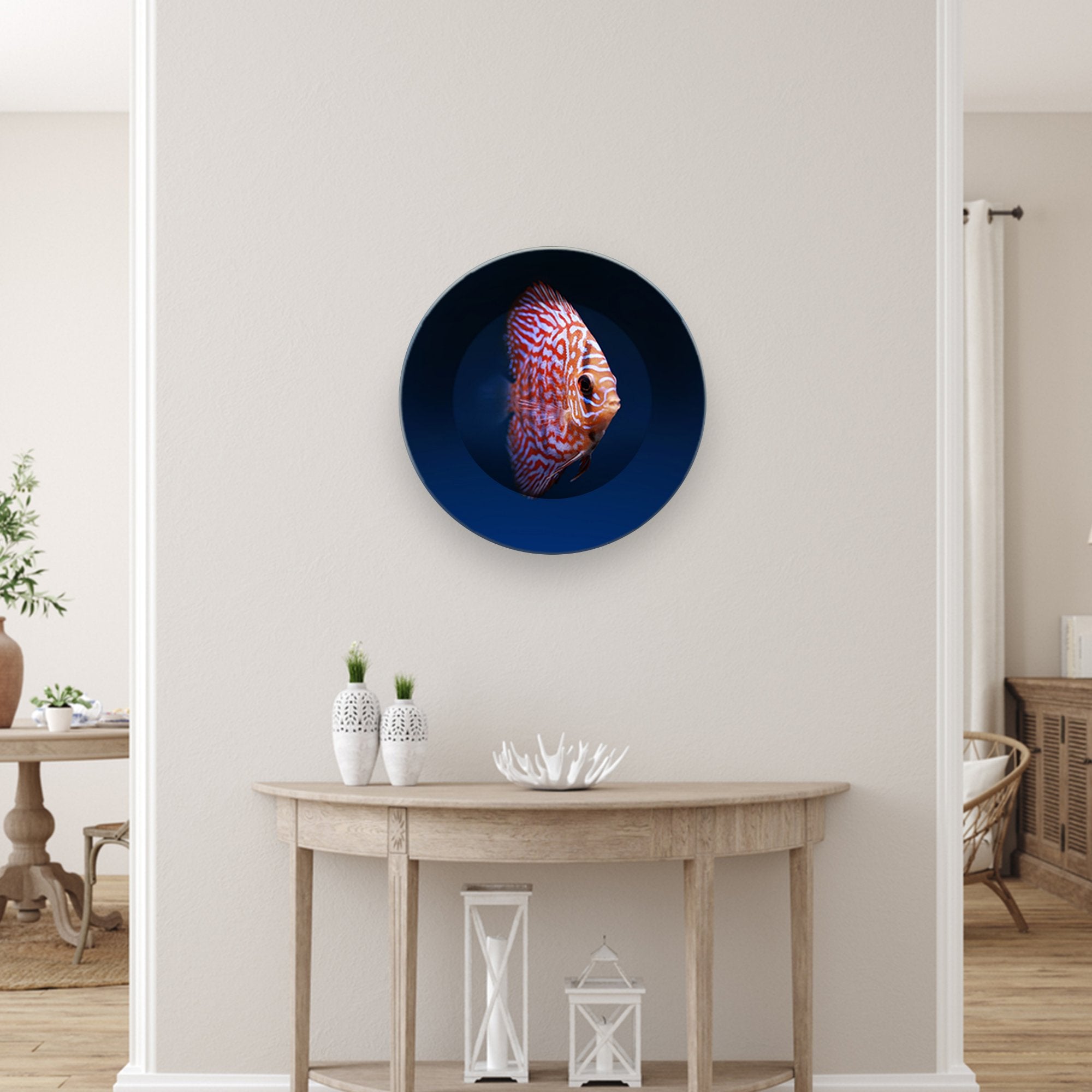  Ceramic Plate Wall Painting