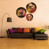 Ceramic Wall Plates Painting of Indian Culture and Modern Art