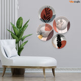  Art Wall Plates Painting Set of Four