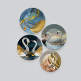  Couple Premium Wall Plates Painting Set of Four