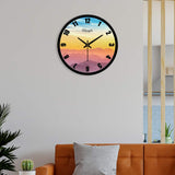 Beautiful Sunset View Premium Wall Clock