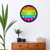 Colorful Wall Clock Room