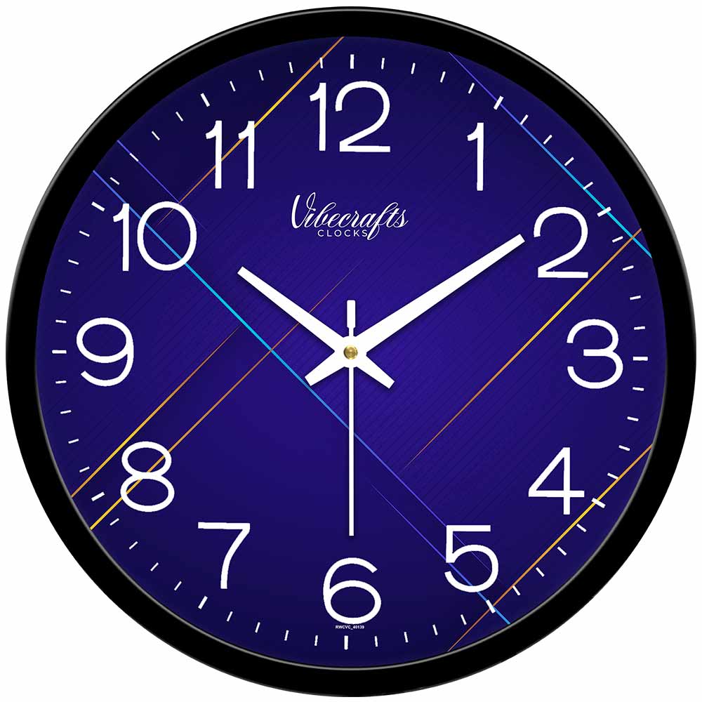 Colorful Lines Designer Wall Clock