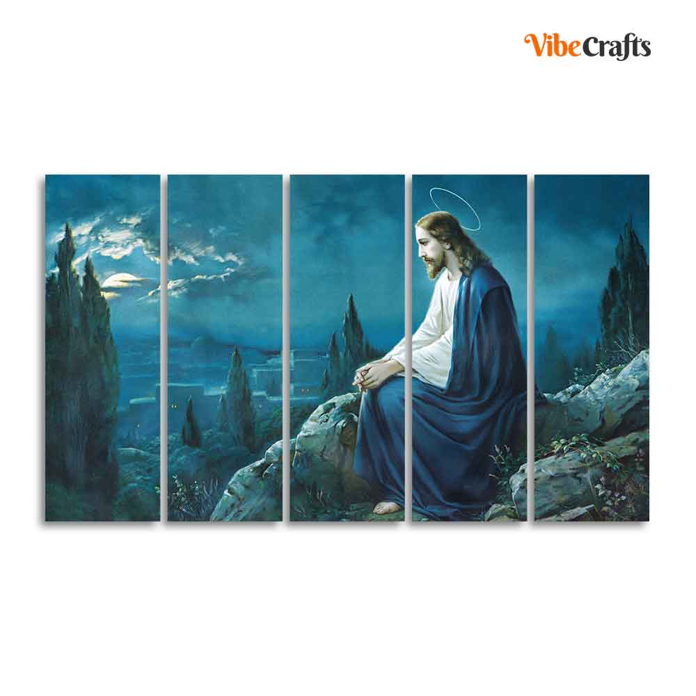 Jesus Canvas Wall Painting 