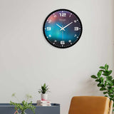 Gradient Texture Background Colorful Wall Clock